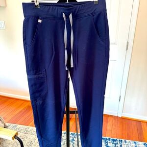 Figs dark blue jogger pants